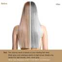 Silver Gray Hair Dye Shampoo, Instant Hair Color Shampoo, Colors in Minutes, Long Lasting Silver Hair Dye, Champu Para Canas