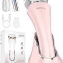 Electric Shaver Women Rechargeable Razor Ladies Shaver,Lady Razor for Legs,Arm,Underarm,Bikini,USB Rechargeable Razor Wet&Dry Cordless for Woman (Pink)