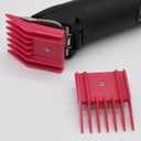 Professional A5 Style Animal Hair Clipper Attachment Guard Guide Cutting Combs 76926-900, Compatible with Oster Classic 76 A5 Andis AG BG Wahl KM Pet Groomers (Magenta, #2-1/4")