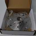 Findmall 6 Inch Steel Wood Lathe Face Plate 1-1/4 Inch x 8TPI Threaded with Locking Set Screw to Secure on Spindle for Wood Lathe Turning Reversing Lathes