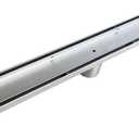 Linear Shower Drain with Tile Insert Grate, Professional Brushed 304 Stainless Steel Rectangle Shower Floor Drain Manufacturer, Linear Drain with Leveling Feet, Hair Strainer