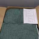 Bench Cushion, 42 x 16 Inch Patio Furniture Cushions with Durable Ties, Soft Memory Foam Bench Cushions for Indoor/Outdoor Furniture with Non-Slip Bottom, Kitchen&Dining, Green