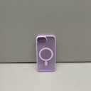 Newfuture Designed for iPhone 16e Case with Magnetic [13 FT Military Drop Protection] [Compatible with Magsafe] Slim Translucent Matte Shockproof with Anti-Fingerprint Phone Case, Lilac Purple