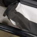 Motorized Projector Screen Pull Down 120 Inch Automatic Projector Screen with Remote Control and Ceiling Mount Hooks, Electric Projection Screen Retractable Black Movie Screen 4:3 Outdoor Indoor