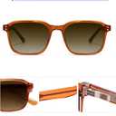 VANLINKER Retro Square Sunglasses for Women Men,Trendy 2025 Classic Vintage 70s 80s UV400 Sun Glasses VL9871