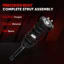 cciyu Struts Spring Assembly Struts Complete for 2008-2012 for Honda for Accord Struts Shocks for 172562R 172562L Front Struts FWD