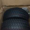 GICOOL 16x6.50-8 Tubeless Tire and Wheel, 16x6.5-8 Lawn Mower Tires, 3"-4.5" Offset Hub, 3/4" or 5/8" Bearing, Universal Fit Riding Mower and Garden Tractor Front Wheel, 4 Ply, S-Turf Pattern, 2 Pack