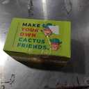 MODDA Crochet Kit for Beginners - Beginner Crochet Starter Kit with Easy-to-Follow Video Tutorials, Learn to Crochet Kits for Adults and Kids, DIY Knitting Supplies, Cactus Kit, 4 Pack Plants Family