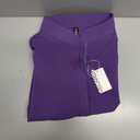 VECARDI Women's Scrub Top 4 Way Stretch Shirts Zipper Up Work Blouse Short Sleeves Top with Two Pockets