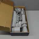 Pool Fountain Waterfall for Above Ground/ Inground Pools, Auto-Swing Wide Spray Sprinkler Fountain, Adjustable Height 16-23", Swimming Pool Accessories for Relaxation & Water Cooling, Pool/ Spa Decor