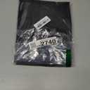 Multipurpose Extra Large Heavy Duty Storage Bags Duffle Bags for Space Saving Moving Storage (60Gal/230L, Black