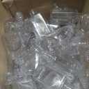 Tanlade 200 Pack 2 oz Empty Hand Sanitizer Bottles Bulk for Customization, Refillable PET Plastic Bottles with Flip Cap for Business, Events, Schools, Party Favors & DIY Liquids(White Lid)