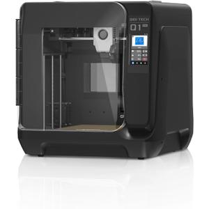 QIDI Q1 Pro 3D Printer, 600mm/ s High-Speed Fully Auto Leveling 3D Printers with Camera, 60℃ Chamber Heat, 350°C Print Support Carbon Fiber Filament, Tangle Detection, Printing Size 9.65"x9.65"x9.45"