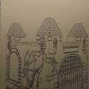 Bankers Box at Play Color in Castle Playhouse, Cardboard Playhouse and Life Size Craft Activity for Kids and Families