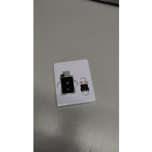 Wireless CarPlay Adapter, 2025 Upgraded 2-in-1 Mini Size CarPlay & Android Auto, Convert Wired to Wireless with USB & Type-C, Plug & Play, Stable Control & No Delay Car Play with iPhone & Android