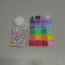 LIS HEGENSA Pony Beads Bulk,Kandi Beads for Necklace Jewelry Making Hair Braiding,Bracelets Making Kits,Hair Bead,Bracelet Plastic Bead for Crafts Braids Girls(24 Color,1000PCS)