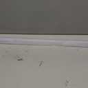 Frameless Shower Door Bottom Seal Shower Sweep with Drip Rail for 3/8" Glass,36" Long, Vinyl, Clear