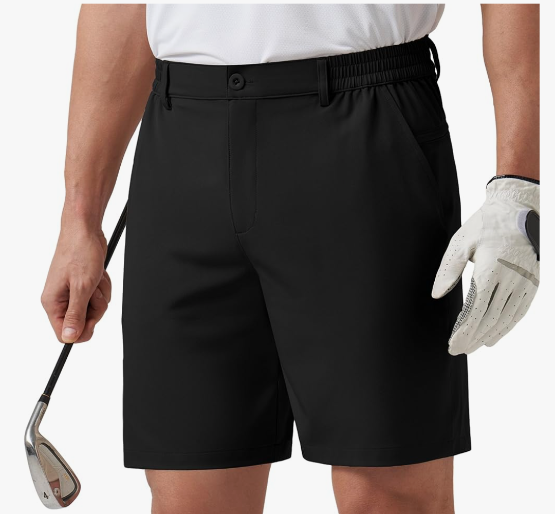Willit Men's Shorts Golf Casual Shorts Lightweight Quick Dry Work Dress Shorts Stretch Hiking Shorts with Pockets Sixe XL