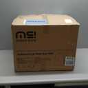 MS!MAKE SURE Cat Litter Box, Large Covered Hidden Dog Proof Closed Modern Cat Litter Box Furniture with Scoop, for Odor Control and Less Tracking, Easy to Clean,26.7"x19.6"19.6", Snow White