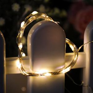 Mandiq 12 Pack Fairy Lights Battery Operated, String Lights 10ft 30 LEDs, Flashing and Constant Light Mode, Warm White