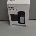 Anti-Theft Video Doorbell Camera Mount, Doorbell Bracket No Drilling Compatible with Video Doorbell for Houses, Apartments, Rentals (Black)