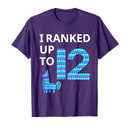 I Ranked Up To 12 Birthday Video Game Llama Piata Birthday T-Shirt S