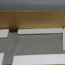 SUPERFLO 3 Gallon Bathroom Trash Can Tilt Out Trash Bin Cabinet, Hidden Trash Can Cabinet Recessed Wall Mounted Stainless Steel with Toilet Paper Holder for Bathroom/Bedroom/Office Renovation, Black (8x20 inch)