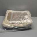 PEQULTI Cat Tree Cat Tower for Indoor Cats with Private Cozy Cat Condo, Natural Sisal Scratching Posts and Plush Pom-pom for Small Cats,Beige (27 inch Sleeping Tree)