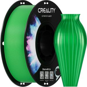 Creality PETG Filament 1.75mm, Excellent Toughness High Precision, Odorless Non-Toxic Moistureproof, 1 kg(2.2lbs), Accuracy +/- 0.02mm (Green)