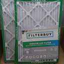 Filterbuy 18x24x1 Air Filter MERV 8 Dust Defense (6-Pack), Pleated HVAC AC Furnace Air Filters Replacement (Actual Size: 17.38 x 23.38 x 0.75 Inches)