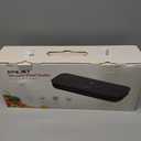 Vacuum Sealer for Food - Tempered Glass Panel, LED Touch Control, Digital Display, Pulse/Moist/Dry/Seal/External Suction Modes, Includes 50 Vacuum Bags & Built-in Cutter(Black)