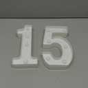 Marquee Numbers 15th Birthday Decorations For Girls Boys, 15 Light Up Numbers Quinceanera Decorations, Numero 15 Decoracion Para Quinceaera, Centros De Mesa De 15 Aos, Arreglos De Mesa Para 15 Aos