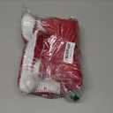 KYEESE Dog Coat Warm Pet Winter Puffer Coat with Leash Hole Windproof Dog Coats for Small Dogs Soft Pet Sweater for Cold Weather Waterproof Dogs Jacket with Fleece Lined Thick Pets Clothes with Pocket (Medium, 02# Red)