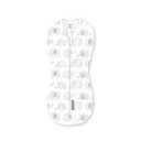 SwaddleMe by Ingenuity Compression Baby Swaddle Pod, Two-Way Zipper for Easy Diaper Changes, Improves Sleep & Calms Startle Reflex, 0-2 Months, 1.0 TOG, 1-Pack - Scribble Elephant