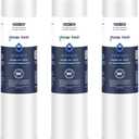 GLACIER FRESH Replacement for RPWFE, RPWF (Built-in CHIP) Refrigerator Water Filter, Compatible with GFE28GYNFS, GFE28GELDS, PFE28KELDS, PFE28KYNFS, GFD28GELDS, PWE23KELDS, PWE23KMKES, 3 Pack
