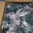 Brilliant Brand Lighting Easy Universal Roof Top Ridge Line Christmas Light Mounting Clips for C6, C7, C9, Rope Lights & More - 25 Pack - 10", 12", 13" Shingles - Outdoor Use