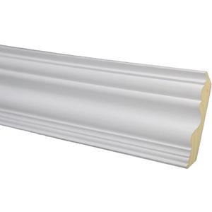 White Wall Molding 72in