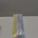 Mahjong Racks with Pushers,Blue Acrylic American Majiang Tile Racks,Imports Modern Mahjong Racks with Built-in Pushers- Set of 4