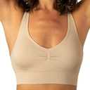 Coobie Seamless Fusion Racer Back Sports Bra for Women Size One Size