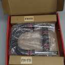 Twister Arm Trainer | Chest Workout Equipment Also for Biceps, Shoulders, Forearms, Back, Legs; Arm Chest Trainer for Men, Women, Beginners, Pros | 2 Spring Sets, 6 Resistance Levels (Blue) (Red)