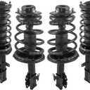 MOSTPLUS Front Rear Complete Strut Assemblies Shock Absorbers 171957 171958 171979 171980 Compatible for 1992-1996 Toyota Camry 2.2L (Set of 4)