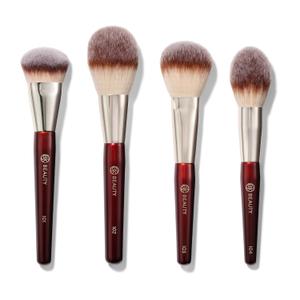 BK BEAUTY Essentials Face Brush Set (4PC), 100% Crueltyfree, Vegan, Softest Makeup Brush Set with 4 Face Brushes