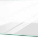 Upgraded MHL61952333 Refrigerator Glass Shelf Compatible with lg Refrigerator Shelf Replacement Glass Shelf Insert Crisper, Tempered Glass Crisper Drawer Cover