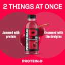Protein2o Hydration Drink - 2-in-1 Liquid Clear Whey Protein Isolate and Electrolyte Drink - 15g Protein, Vitamins B5, B6 - Post-Workout Recovery - 16.9 Fl Oz - 12 Count Wild Cherry (EXP 05/24/27)