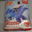 Spooktacular Creations Halloween Inflatable Costume, Riding an Ice Dragon, Riding Blow-up Dinosaur Suit for Themed Parties (Blue)