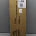 LAKIQ Metal Plant Stand with Shelves Modern Plant Display Shelf Indoor Outdoor Flower Shelf Black Multiple Flower Holder for Balcony Patio Garden (27.5" L x 23.5" W x 23.5" H)