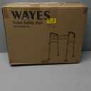 PELEGON Toilet Safety Rails (350 lb) - Adjustable Toilet Safety Frame & Rails, Toilet Safety Rail for Elderly Adults, Toilet Handles for Seniors, Toilet Bars for Elderly & Handicap (Dark Blue)