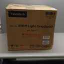 Yaheetech Grey Bar Stools Set of 2, PU Leather Bar Chairs with Backrest, Height Adjustable Swivel Island Stools for Bar, Kitchen Counter, Light Grey