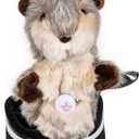 Daphne's Headcovers Gopher Driver Headcover Funny Golf Club Cover Stylish Protection for Club Headcover Men and Women