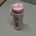 Takeya 18 oz Actives Stainless Steel Water Bottle with Straw Lid  Leakproof, Double-Wall Insulated, Keeps Drinks Cold 24 hrs/Hot 12 hrs, BPA-Free, Powder-Coated, Gym & Travel, Blush